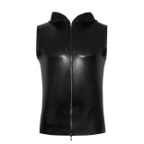 Kapuzenshirt mit Zwei-Wege Zipper H066 von Noir Handmade Alpha Collection | Fesselliebe.de