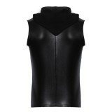 Kapuzenshirt mit Zwei-Wege Zipper H066 von Noir Handmade Alpha Collection | Fesselliebe.de