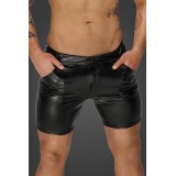 Snake wetlook Shorts H068 von Noir Handmade Alpha Collection | Fesselliebe.de