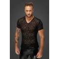 Leopard Flock T-Shirt H071 von Noir Handmade Alpha Collection