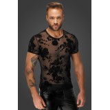 Flower Flock T-Shirt H073 von Noir Handmade Alpha Collection | Fesselliebe.de