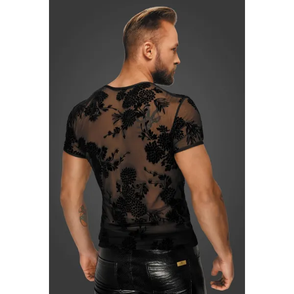 Flower Flock T-Shirt H073 von Noir Handmade Alpha Collection | Fesselliebe.de