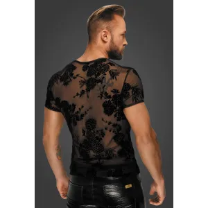 Flower Flock T-Shirt H073 von Noir Handmade Alpha Collection