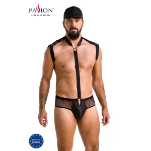 Schwarzes Harness Set 038 von Passion