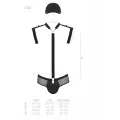 Schwarzes Harness Set 038 von Passion