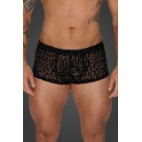 Leopard Flock Shorts H072 von Noir Handmade Aplpha Collection | Fesselliebe.de
