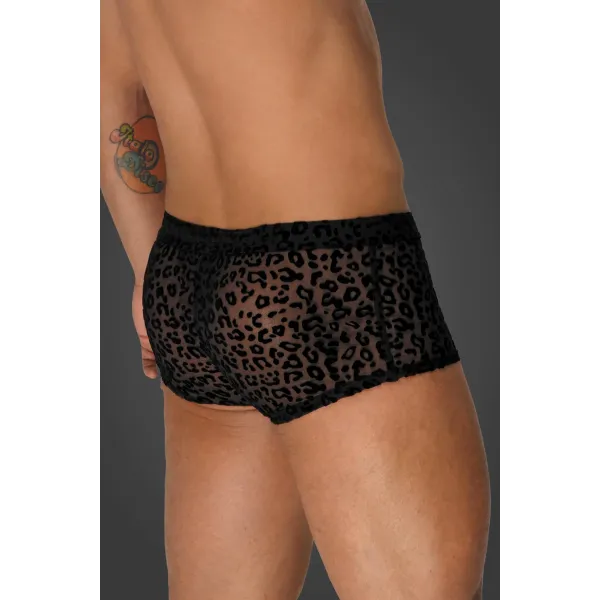 Leopard Flock Shorts H072 von Noir Handmade Aplpha Collection | Fesselliebe.de