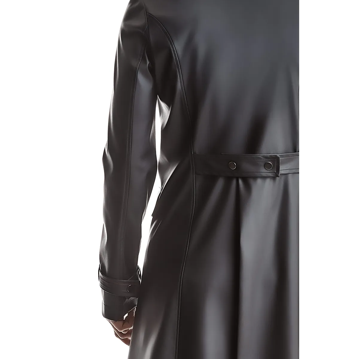 Halblanger Herren Mantel RMMassiomo001 von Regnes Fetish Planet Red Mark 2 | Fesselliebe.de