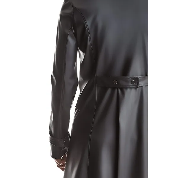 Halblanger Herren Mantel RMMassiomo001 von Regnes Fetish Planet Red Mark 2 | Fesselliebe.de