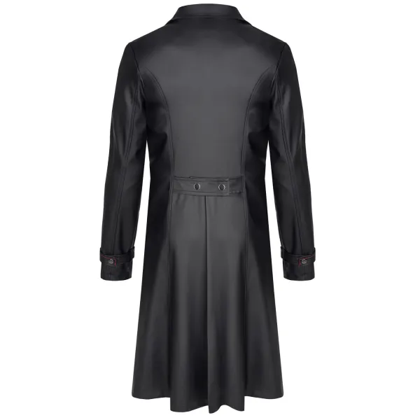 Halblanger Herren Mantel RMMassiomo001 von Regnes Fetish Planet Red Mark 2 | Fesselliebe.de