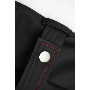 Halblanger Herren Mantel RMMassiomo001 von Regnes Fetish Planet Red Mark 2