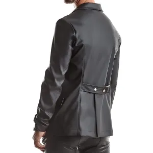 Herren Jacke RMNicola001 schwarz von Regnes Fetish Planet Red Mark 2