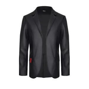 Herren Jacke RMNicola001 schwarz von Regnes Fetish Planet Red Mark 2