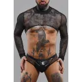 Crop Top REGaspar001 schwarz von RFP Razor’s Edge Kollektion