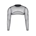 Crop Top REGaspar001 schwarz von RFP Razor’s Edge Kollektion