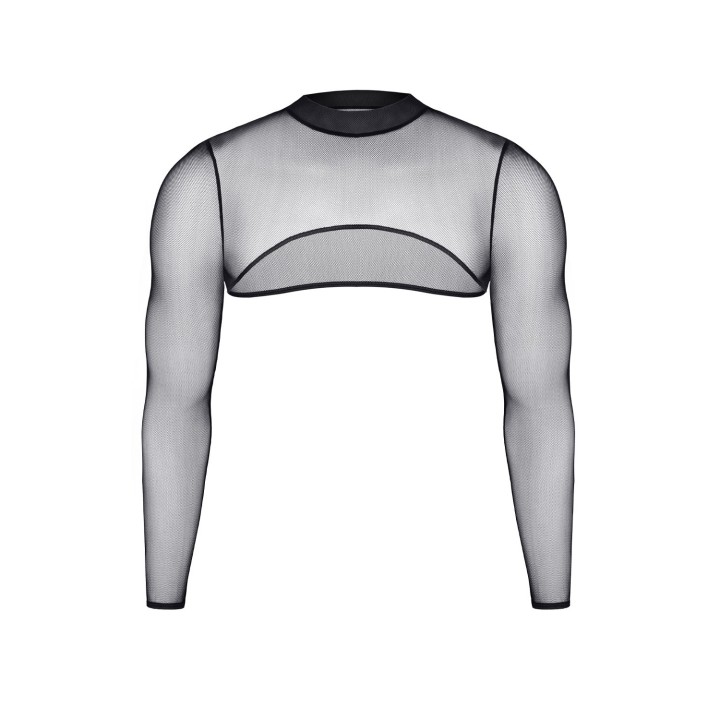 Crop Top REGaspar001 schwarz von RFP Razor’s Edge Kollektion | Fesselliebe.de