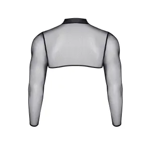 Crop Top REGaspar001 schwarz von RFP Razor’s Edge Kollektion