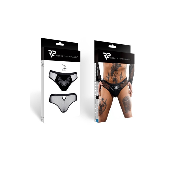 Netz-Slip REIzan001 schwarz von RFP Razor’s Edge Kollektion | Fesselliebe.de
