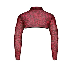 Crop Top RELeonel001 schwarz/rot von RFP Razor’s Edge Kollektion