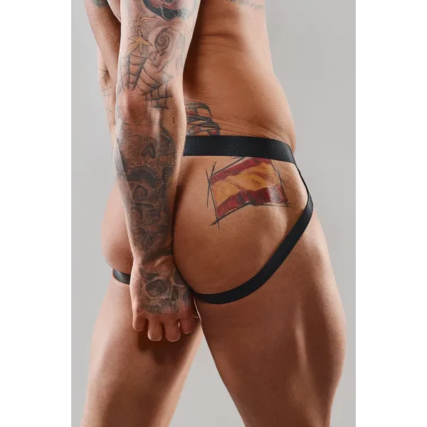 Jock Strap REPatrick001 schwarz/rot von RFP Razor’s Edge Kollektion | Fesselliebe.de
