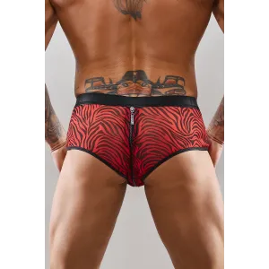 Netz-Slip REFranco001 schwarz/rot von RFP Razor’s Edge Kollektion