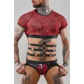 Harness T-Shirt RERodrigo001 schwarz/rot von RFP Razor’s Edge Kollektion
