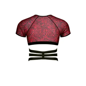 Harness T-Shirt RERodrigo001 schwarz/rot von RFP Razor’s Edge Kollektion