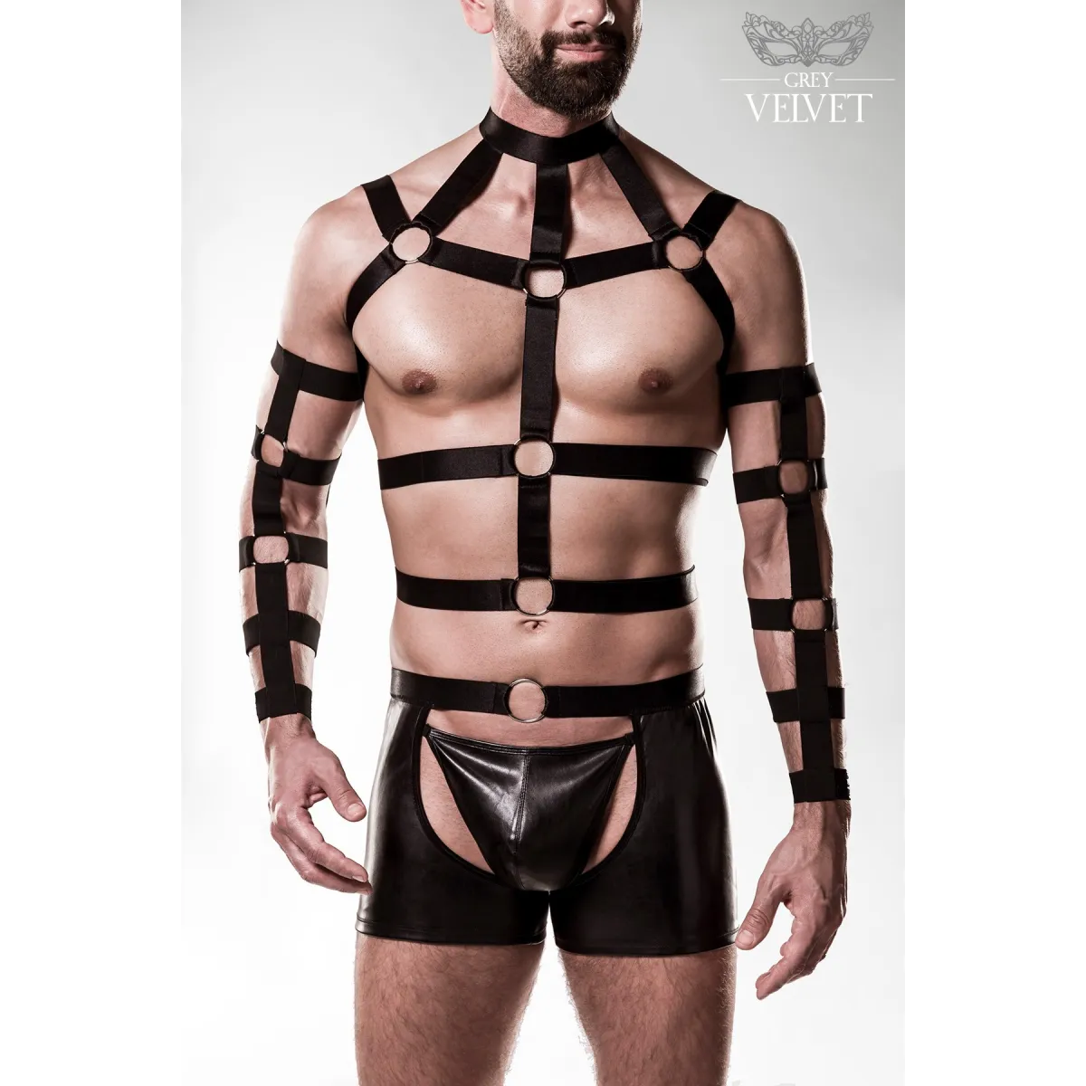 5-teilges Harness-Set 20050 von Grey Velvet | Fesselliebe.de