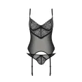 Schwarzes Corset PA596657 von Passion
