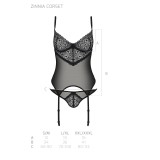 Schwarzes Corset PA596657 von Passion | Fesselliebe.de