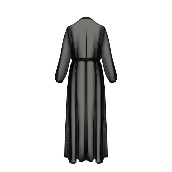 Schwarzes Peignoir PA596660 von Passion | Fesselliebe.de