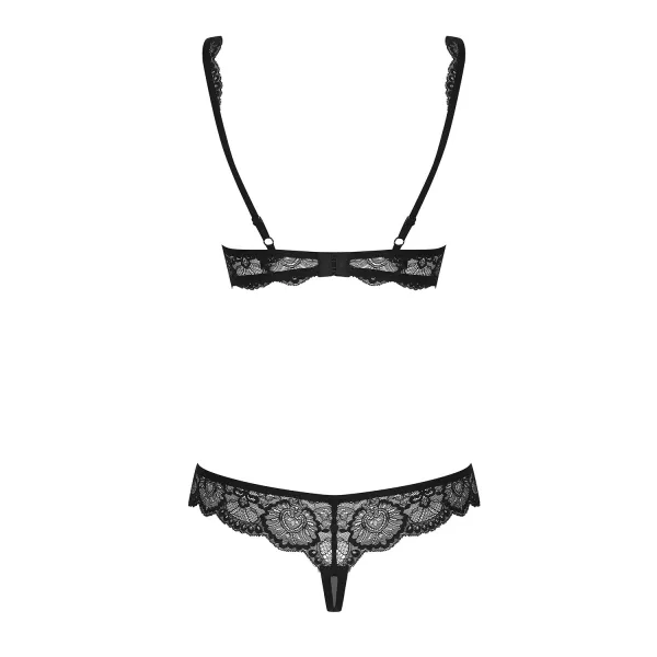 853-SET-1 2-teilges Set schwarz von Obsessive | Fesselliebe.de