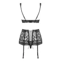 856-SEG-1 3-teilges Set schwarz von Obsessive