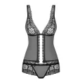 856-BAB-1 Babydoll schwarz von Obsessive