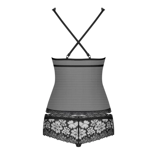 856-BAB-1 Babydoll schwarz von Obsessive | Fesselliebe.de
