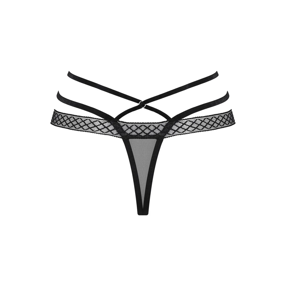 855-THO-1 String schwarz von Obsessive | Fesselliebe.de