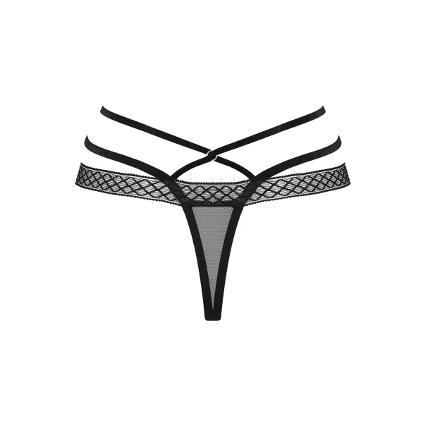 855-THO-1 String schwarz von Obsessive | Fesselliebe.de