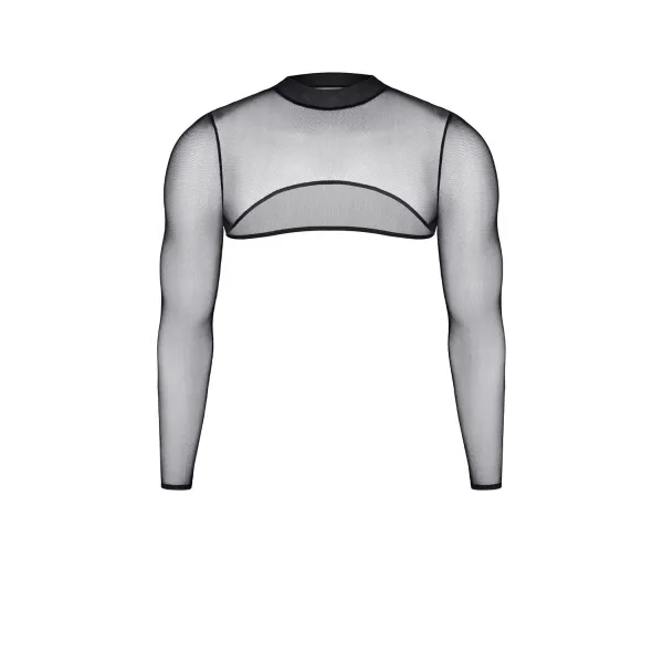 Schwarzes Damen-Top TDInge001 von Demoniq Total Domination Collection | Fesselliebe.de