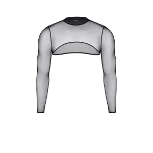 Schwarzes Damen-Top TDInge001 von Demoniq Total Domination Collection