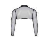 Schwarzes Damen-Top TDInge001 von Demoniq Total Domination Collection | Fesselliebe.de