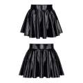 Schwarzer Damen-Rock TDMaren001 von Demoniq Total Domination Collection