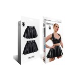 Schwarzer Damen-Rock TDMaren001 von Demoniq Total Domination Collection | Fesselliebe.de