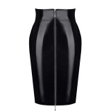 Schwarzer Damen-Rock TDFinija001 von Demoniq Total Domination Collection | Fesselliebe.de