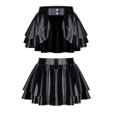 Schwarzer Damen-Rock TDMadlene001 von Demoniq Total Domination Collection | Fesselliebe.de