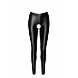 F304 Wetlook Leggings ouvert von Noir Handmade | Fesselliebe.de
