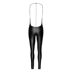 F306 Wetlook Catsuit ouvert von Noir Handmade