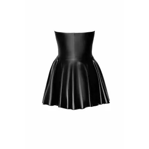 F308 Wetlook Minikleid von Noir Handmade