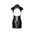 F309 Wetlook Minikleid von Noir Handmade