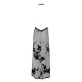 F312 langes Kleid aus Netzmaterial von Noir Handmade