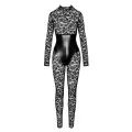 F299 Bodystocking mit Unterbrust-Corsage von Noir Handmade